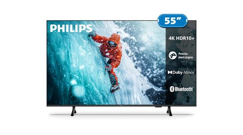 Smart TV 55 Polegadas 4K Philips 55PUG7300/78 Titan OS: Tudo o Que Você Precisa Saber Antes de Comprar