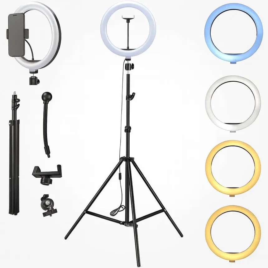 Kit Ring Light 10 Polegadas com Tripé Ajustável 2,1m e Suporte Celular: O Que Você Precisa Saber Antes de Comprar